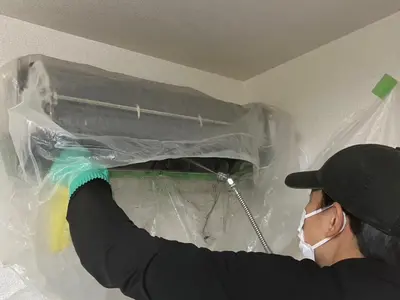 《年間100台以上の実績有り！》キレイなエアコンは健康・節電・エコに繋がります