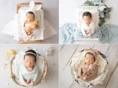 一瞬の新生児期を一生の宝物に。11月は満枠のなりました。12月のご予約はお早めに