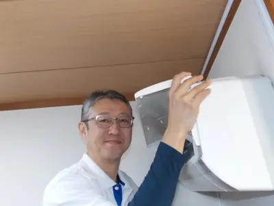 Ag+イオンの消臭・抗菌付き！複数台ならさらにお得！優しいお掃除を笑顔でお届け！