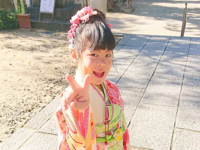 ご成長と思い出を残します☆和傘全4種類貸出無料！紙風船と現像写真5枚プレゼント♡