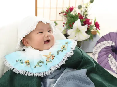 【女性カメラマン】★宮参り衣裳無料★ベビーのソロショットOK★お母様の訪問着