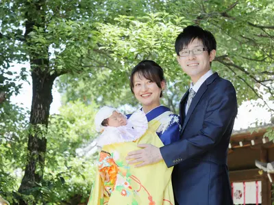 【女性カメラマン】★宮参り衣裳無料★ベビーのソロショットOK★お母様の訪問着