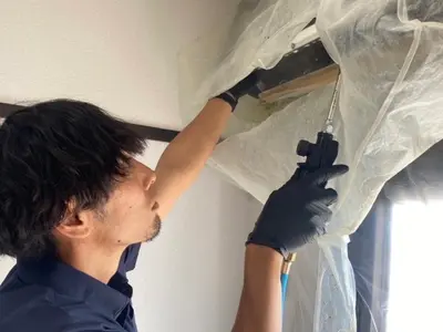 【エアコンクリーニング専門店】店長がご訪問！損害保険加入済み◎複数台割あり！