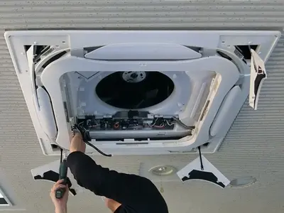 ★天井付けエアコンクリーニング★安心エコ洗剤使用★安心の損害保険加入★福島県密着