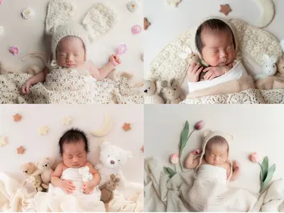 赤ちゃんの負担が少ない仰向け専門店◎3児の母が撮る【10年後も愛しい写真】