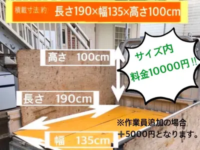 親切、丁寧な対応で口コミ高評価　女性作業員同行可　リサイクル料不要