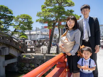 お宮参り撮影お任せ下さい！