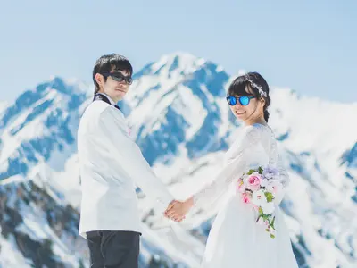 登山ウエディングフォト