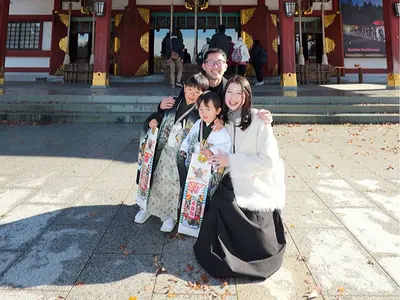 【岩手美人】写真家 上野比路諮が七五三を家族の思い出に残る撮影をいたします。