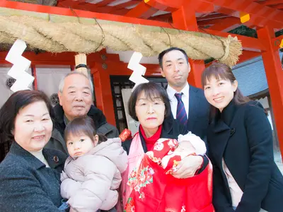 お宮参り撮影致します(#^^#)