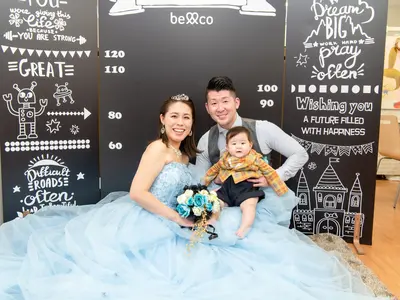 大切な時間を素敵に切り取ります。データは中2日ですべてレタッチをいれて納品します