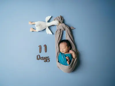 ◎おくるみや撮影小物の無料貸し出し可能！赤ちゃんの瞬間を美しく残す専門家