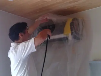 ビジネスホテルや病院、施設等のクリーニングも定期的に行なってるスタッフも伺います