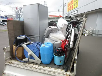 ★北海道★積み放題でお得にお片付け♪大型家具もOK  即日対応可能