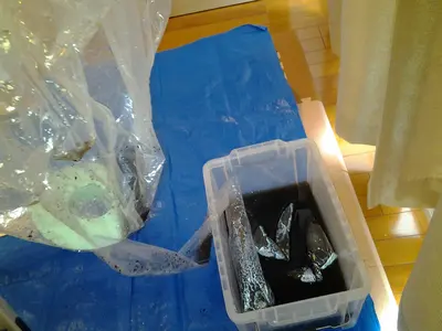 天然液剤で安心、コーティング付！バイク置き場確保で駐車場代０