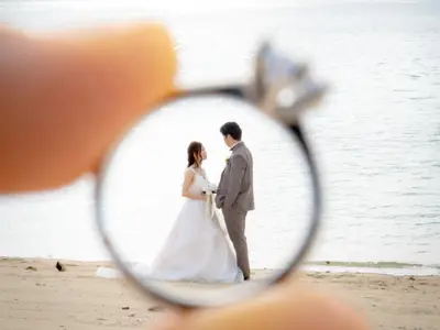 【沖縄ウェディング】ライトプラン　データは全て現像レタッチして納品します！