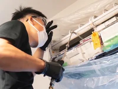 『清潔な空気、快適な毎日を』エコ洗剤使用！抗菌コード3台で1台無料！早作業！