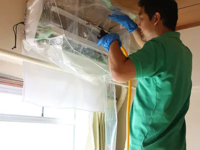 綺麗な空気で快適に★お掃除機能付対応◎安心のエコ洗剤！複数代割引有♪クレカOK