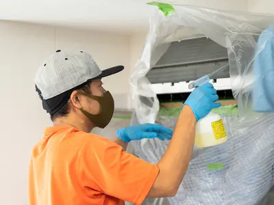 松戸発/夏の汚れ落としエアコンクリーニング！安心丁寧に実施いたします