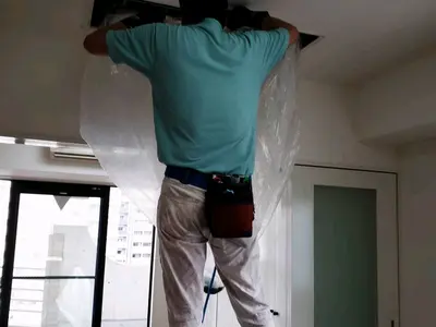 【 業歴30年の経験実績！】《 防カビ！コート無料 》★エアコンクリーニング工事