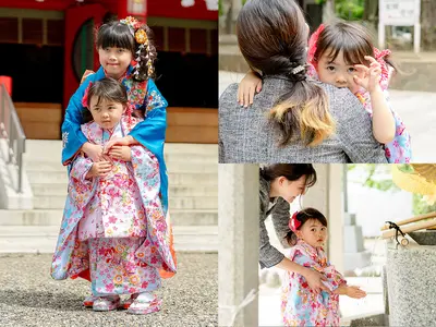 初めてでも安心♪七五三の素敵な笑顔を残します！和傘無料・撮影枚数制限なし