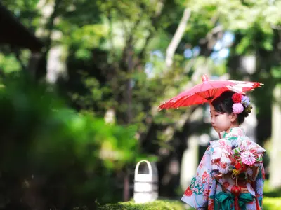 家族写真、七五三、成人式、入学、卒業など撮影いたします