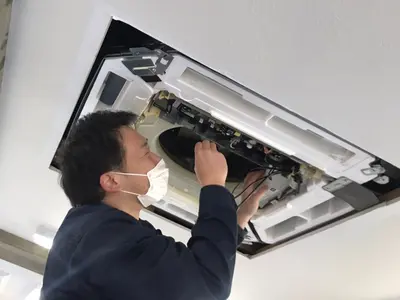 埋め込みエアコンクリーニング本業対応！綺麗を約束、自信あります。