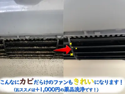 【特別サービス！】室外機の熱交換器の高圧洗浄が今だけ2000円から1000円！