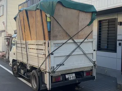 お約束範囲で追加料金無し、一軒家不用品回収可能、