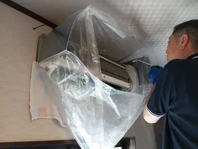 今までのエアコンクリーニングとは明らかに違う、と感動のお声多数！完全分解対応店