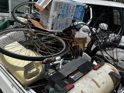 スタート湘南　不用品回収軽トラック　処分にお困りの際はご相談ください！