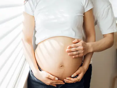 2025年セール中産まれてくる赤ちゃんとのはじめての記念写真!