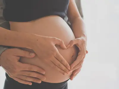 2025年セール中産まれてくる赤ちゃんとのはじめての記念写真!