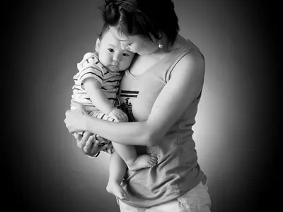 一線を画す品質のお宮参出張撮影、ご自宅にいながらのスタジオ品質の赤ちゃん写真