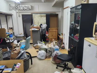 不用品回収・遺品整理・片付け・草刈り・解体・その他代行サービス