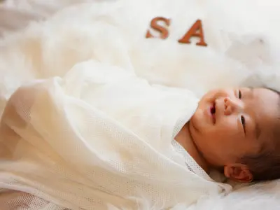 【レビューご参考ください！】赤ちゃんフォト(助産師さんより指導受けております！)