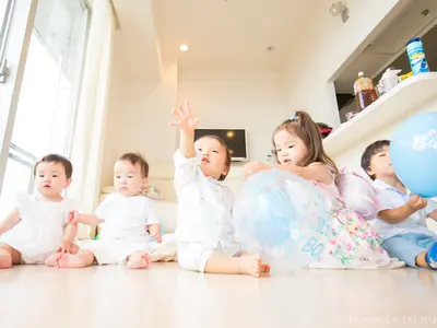 楽しくファミリー写真！自然な風景を撮影します！ハイクオリティ×楽しい時間