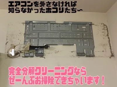 【この時期は完全分解がオススメ】完全分解を得意とする技術NO1の業者です♫◎