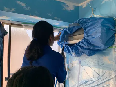 《営業時間外も対応》女性スタッフ在籍！損害保険加入◎分解・高圧洗浄でゴッソリ洗浄