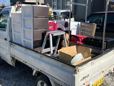 軽トラック積み放題プラン　＜女性スタッフの同行OK＞　エアコン取り外し無料！