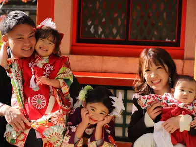 大人になってからも思い出に残る七五三の瞬間！自然体を撮影します！