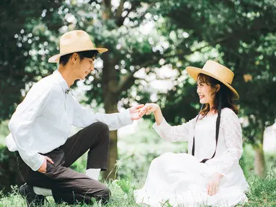 フィルムカメラで撮影します