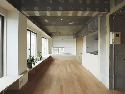 人物写真と建築写真