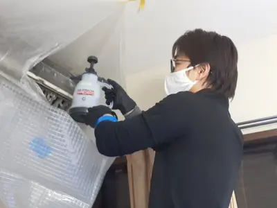 現金払いで防カビ抗菌コートサービス！！☆【完全分解対応店】☆【オゾン水取扱店】☆