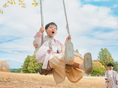 【100枚納品】スタジオカメラマンが自然で優しい七五三写真を撮影します♫