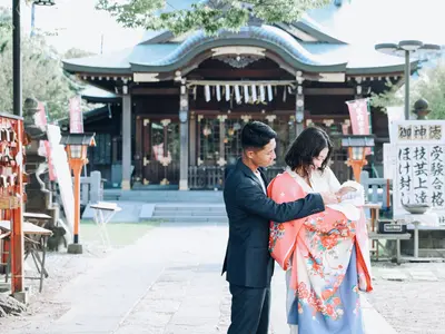 【くらしのアワード入選】年間500組撮影★掛け着無料で持参も可能です