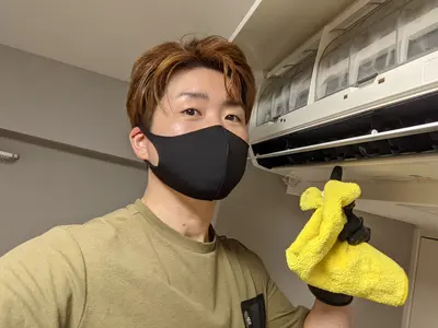 エアコン内部強力洗浄！