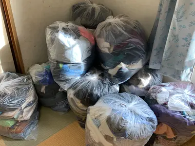 大量の不用品のお片付け　無料サービスも有ります！　お気軽にご相談ください