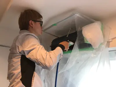 【PayPay対応】エアコン内部高圧洗浄、カバー洗浄でスッキリ！