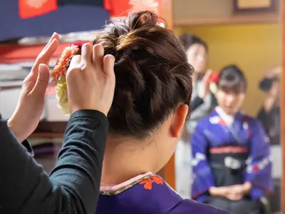 自然なスタイルの写真をお撮り致します。安心の女性アシスタント同行！